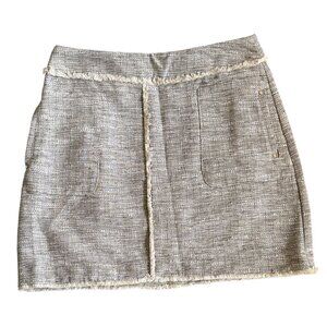 H&M Gray Mini Skirt